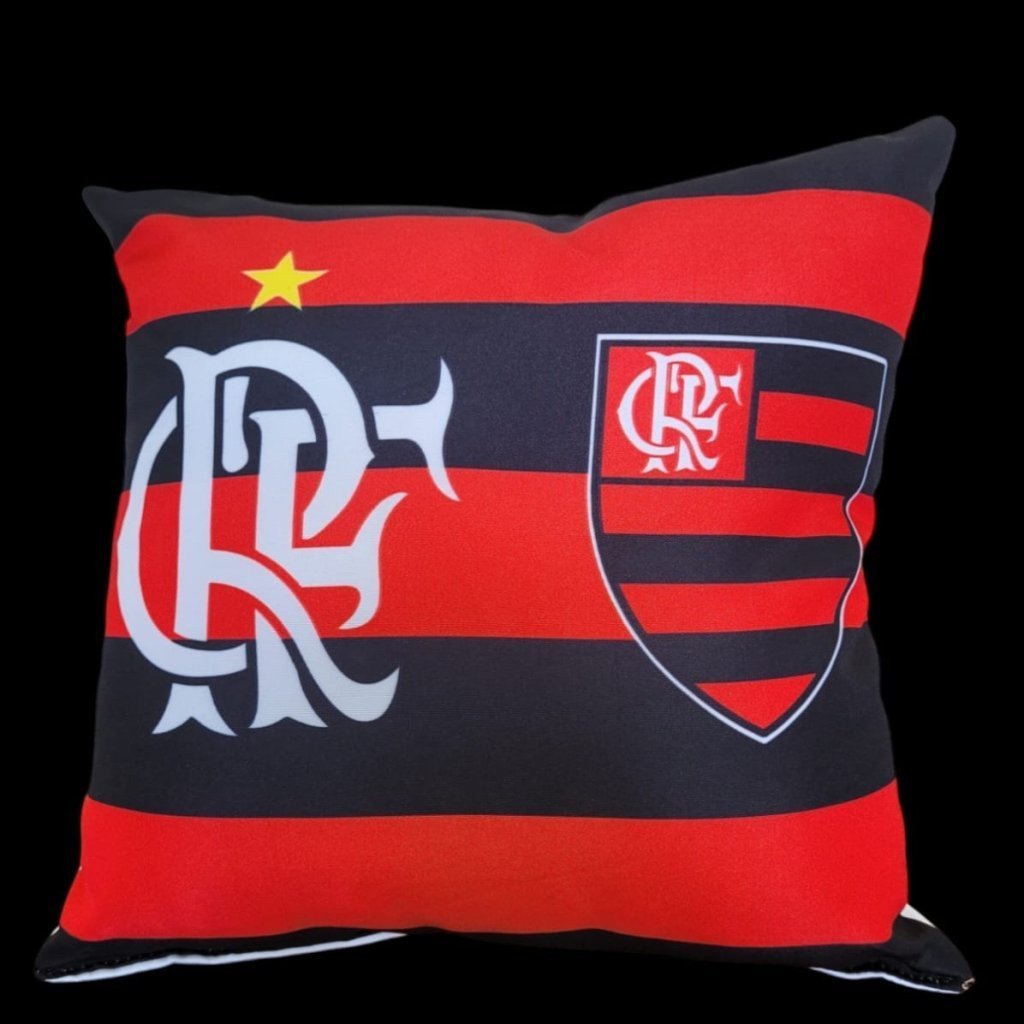 ALMOFADA QUADRADA 24x24 REF 786-FLAMENGO