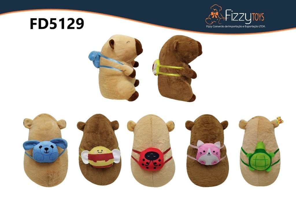 FD5129 PELUCIA CAPIVARA 36CM