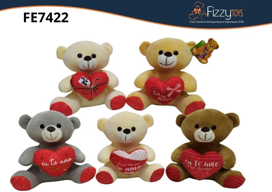 FE7422 PELUCIA URSO 18 CM