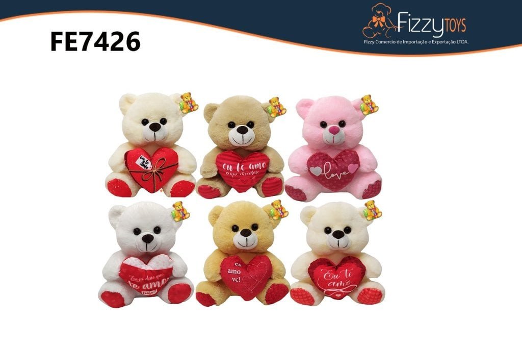 FE7426 PELUCIA URSO 18CM
