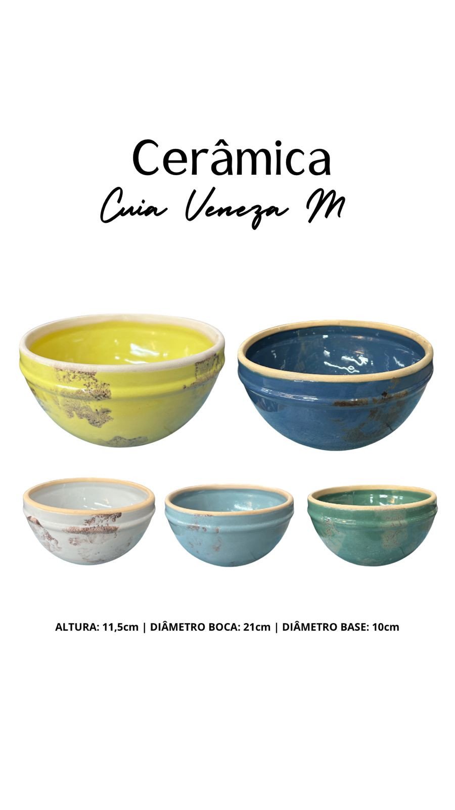 CACHEPO CERAMICA CUIA VENEZA M