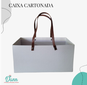 BOX SACOLA RETÂNGULAR ALÇA COURO BEGE REF 1364
