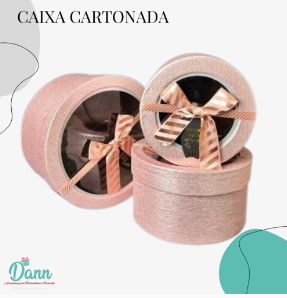 BOX REDONDA ROSA COM VISOR REF 3546