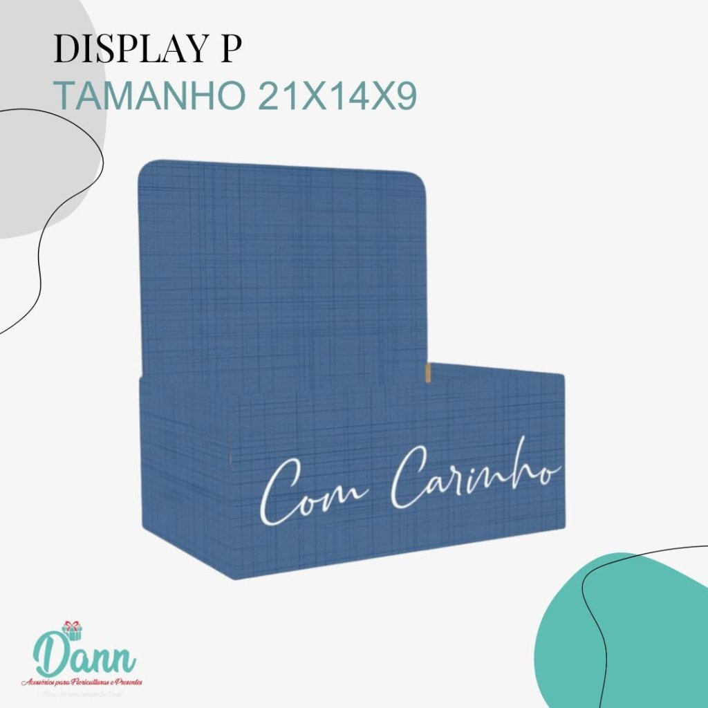PAPER DISPLAY P LUCAS BLUE REF 3304