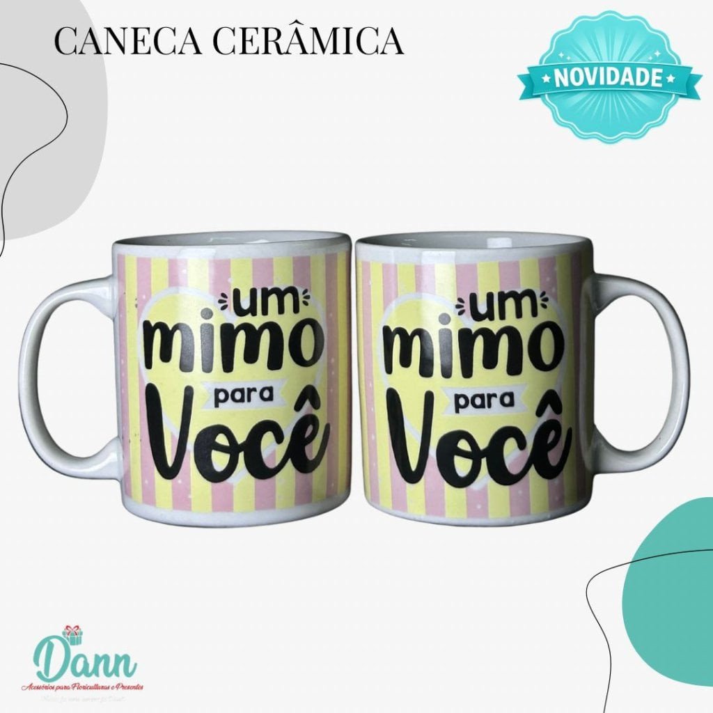 CANECA CERÂMICA REF D81 320 ML