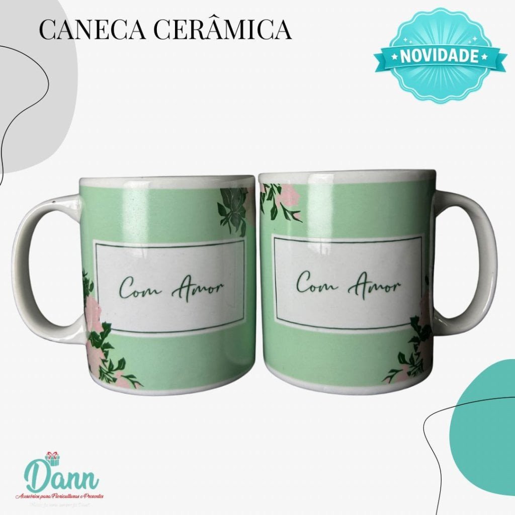 CANECA CERÂMICA REF D79 320 ML