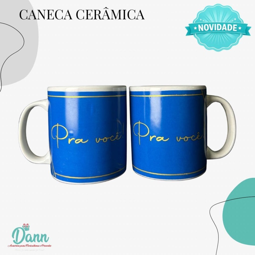 CANECA CERÂMICA REF D76 320ML