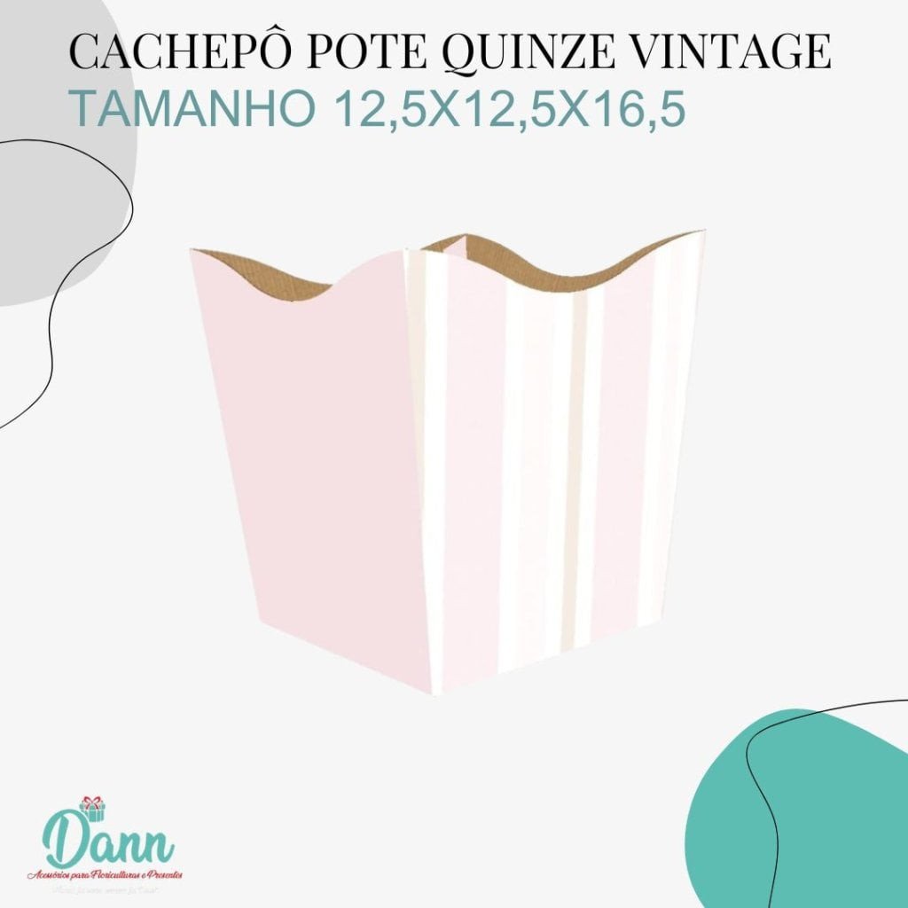 CACHEPO PAPER VINTAGE POTE 15 ESTER C/10 REF 3564
