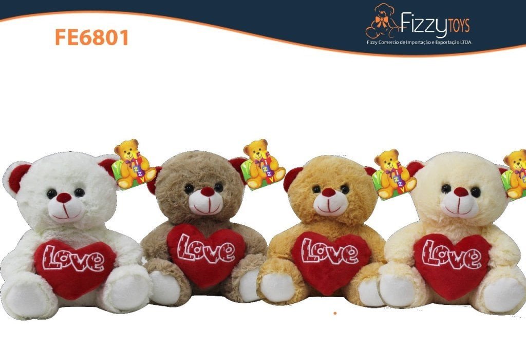 FE6801 PELUCIA URSO 20CM