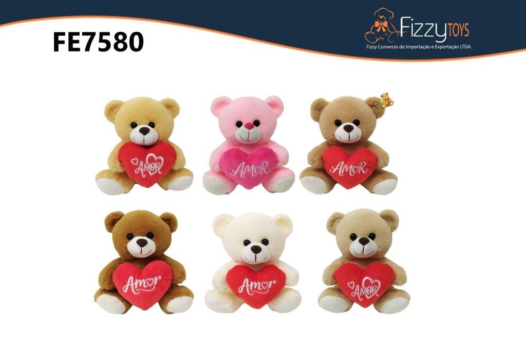 FE7580 PELUCIA URSO 20CM