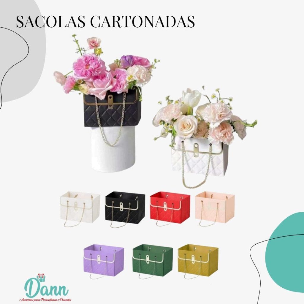 WS1000 SACOLA BOLSA C/ CORRENTE 15X10X10,5 REF 3985