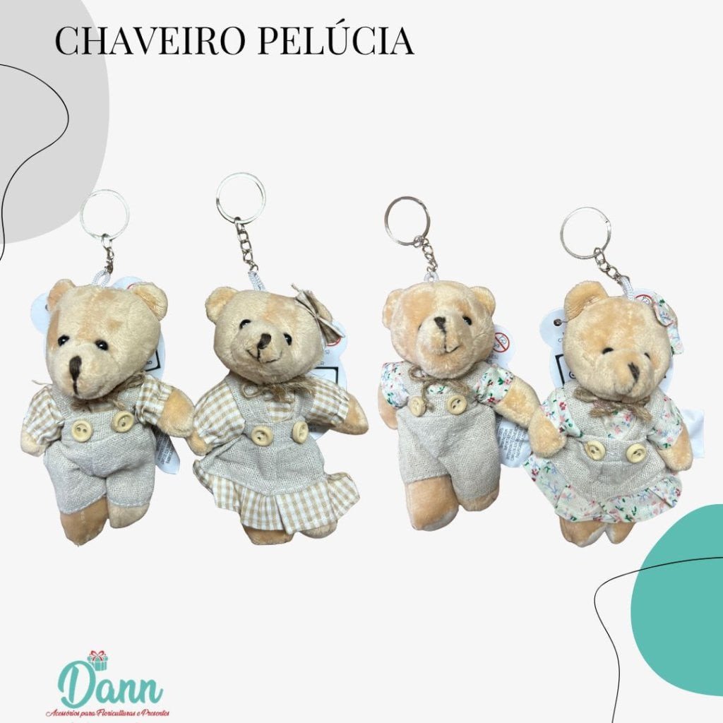 HW40809 CHAVEIRO DE PELUCIA REF 3370 