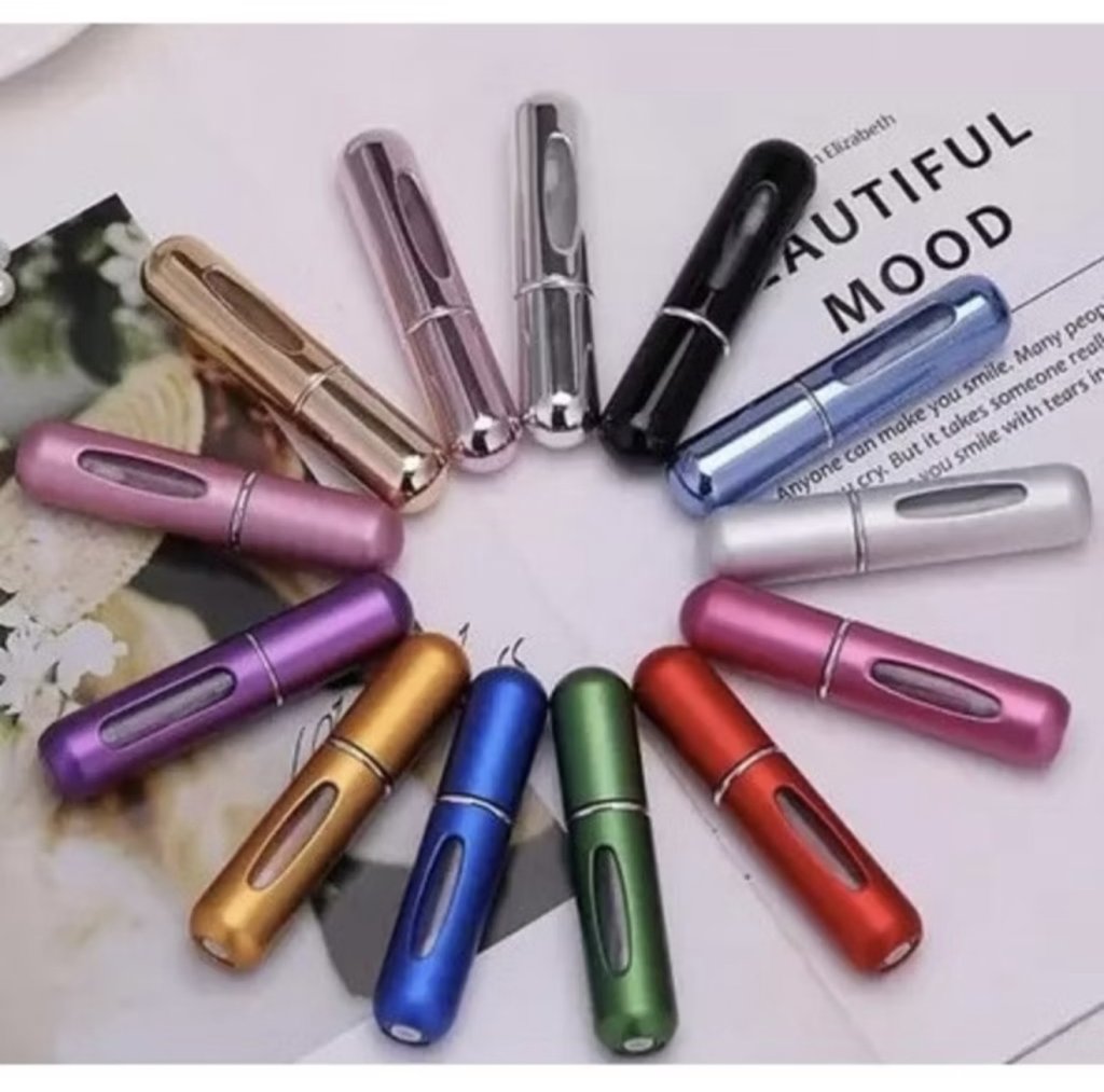 PORTA PERFUME RECARREGÁVEL PORTÁTIL SPRAY 5ML