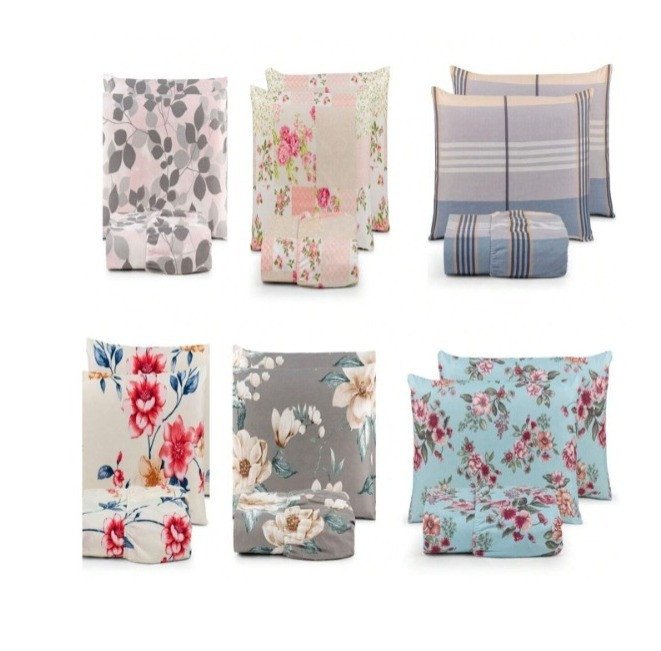 Jogo de Cama Solteiro Duplo 400 Fios