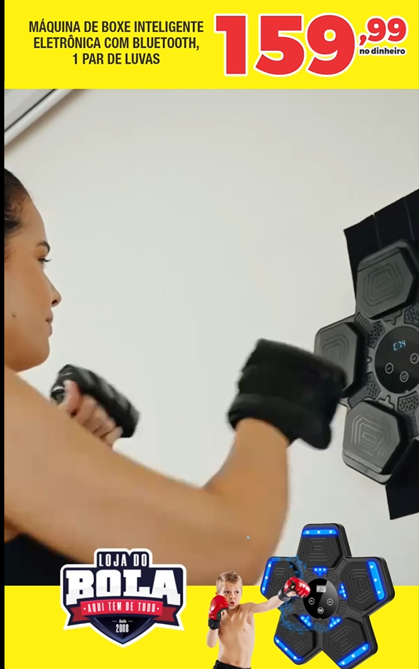MÁQUINA DE BOXE INTELIGENTE