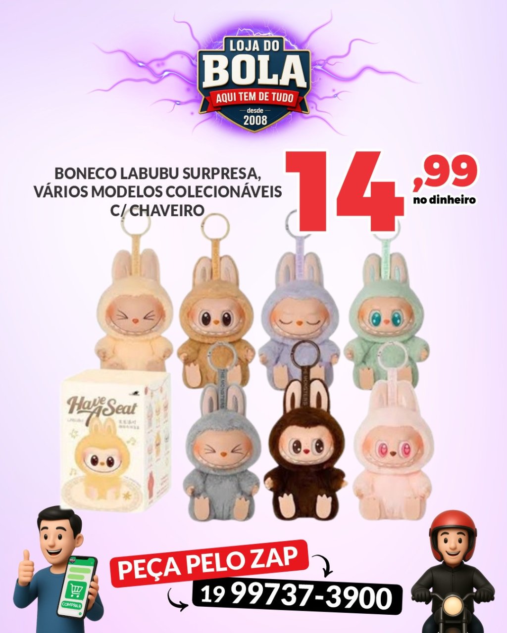 BONECO LABUBU