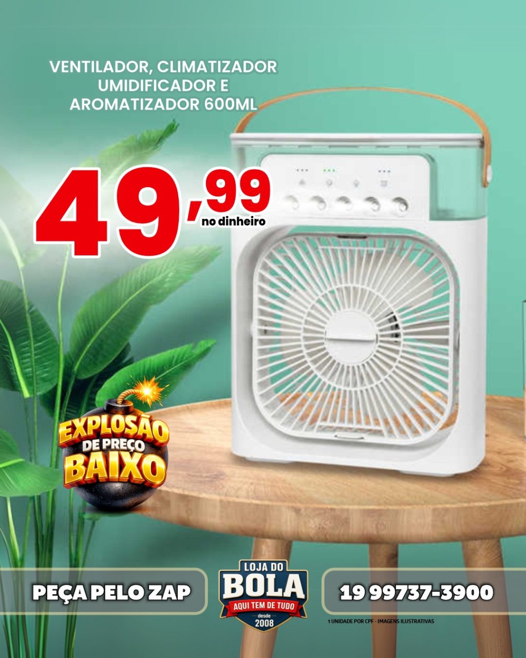 VENTILADOR CLIMATIZADOR 