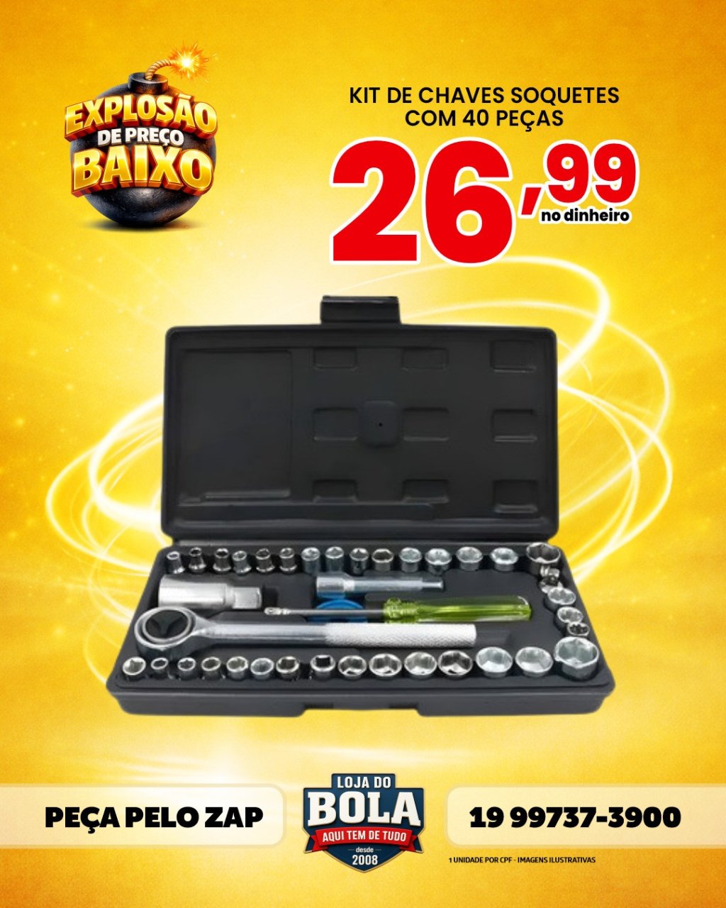 KIT CHAVE CATRACA CANHÃO LWJ-138