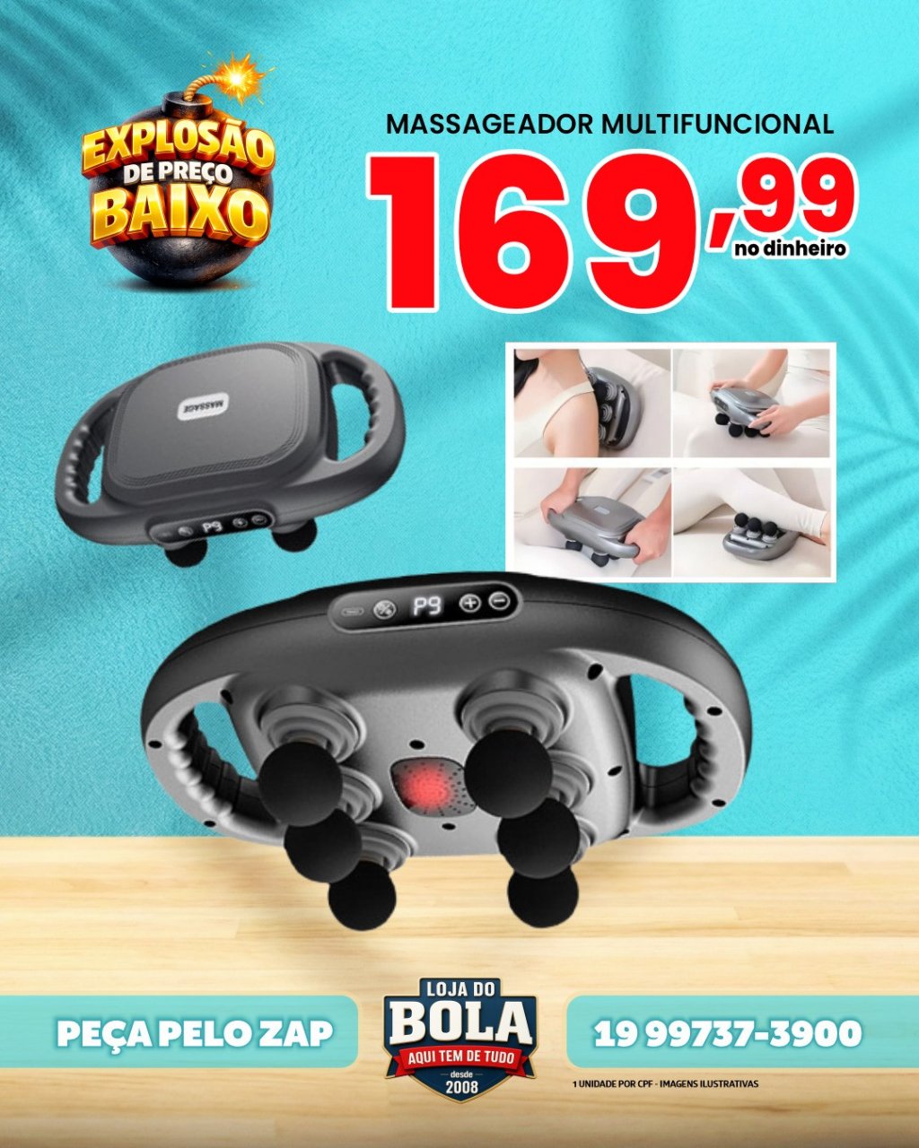 MASSAGEADOR MULTIFUNCIONAL