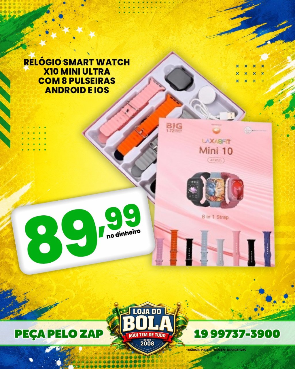 RELÓGIO SMART MINI 10