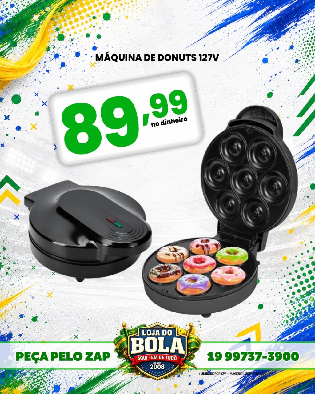 MÁQUINA DE DONUTS 127V