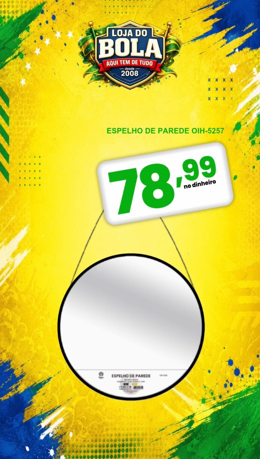 ESPELHO DE PAREDE  OIH-5257