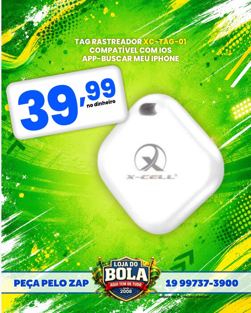 TAG RASTREAMENTO - XC-TAG-01 (Iphone)