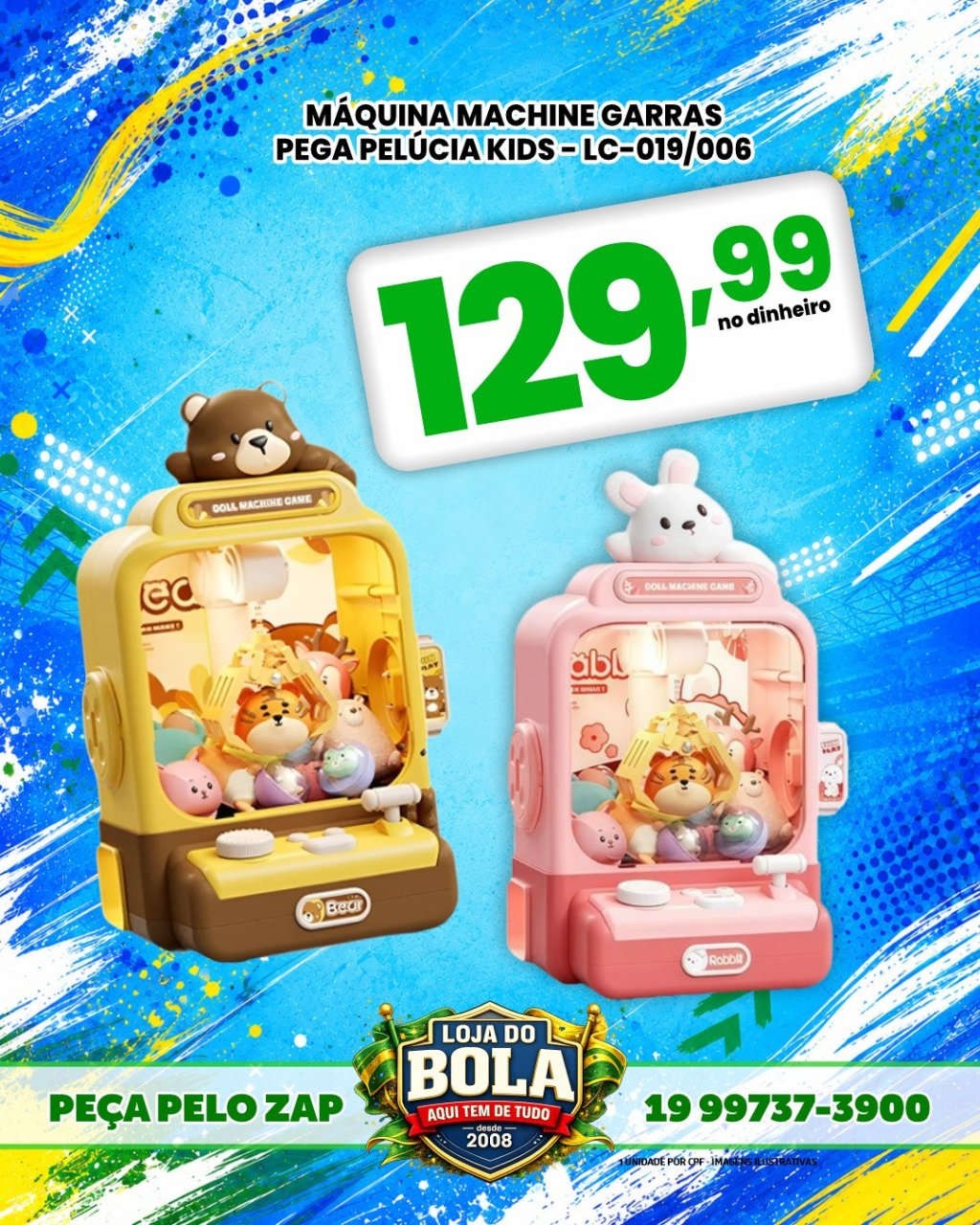 MÁQUINA GARRA MACHINE