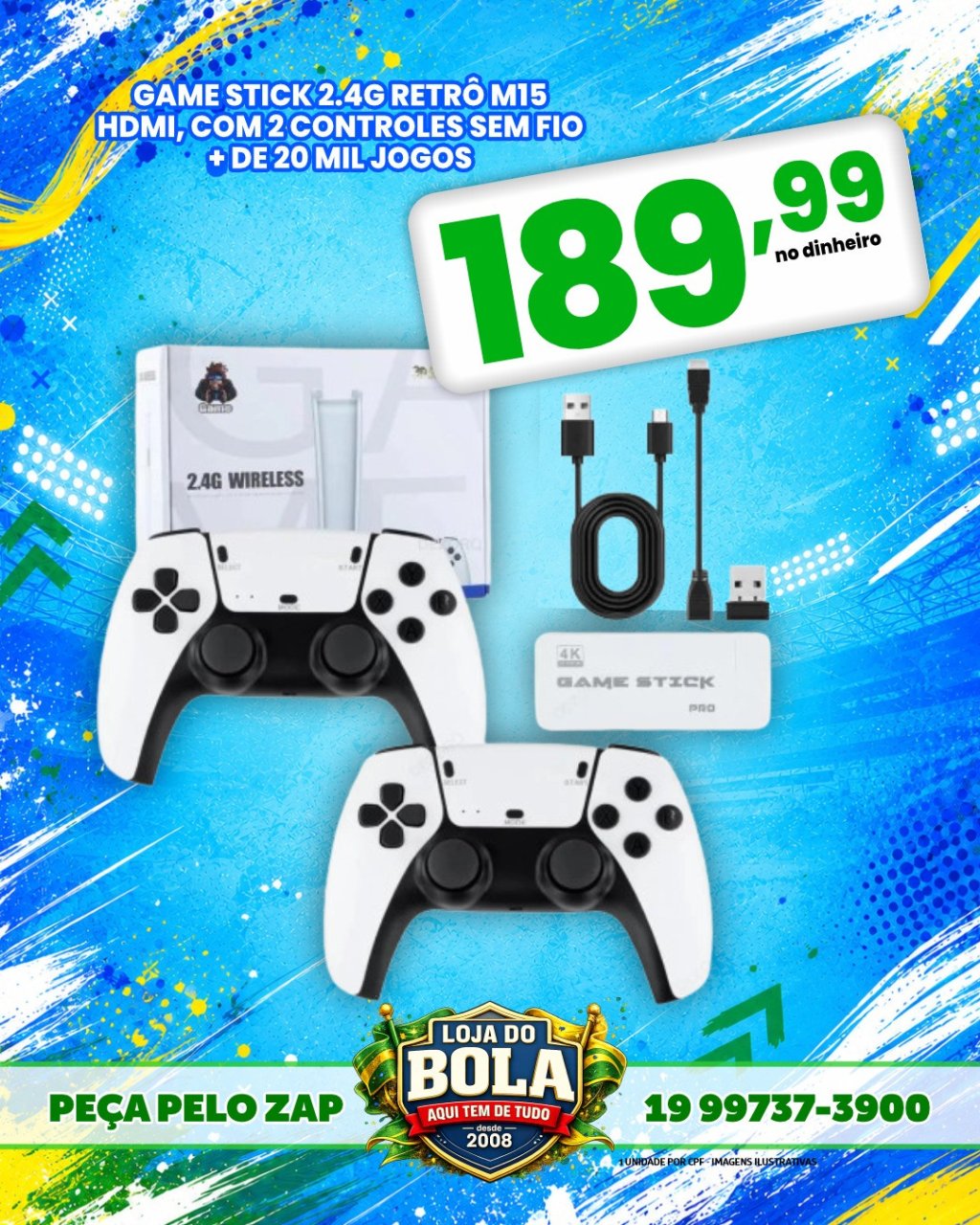 GAME STICK RETRÔ 