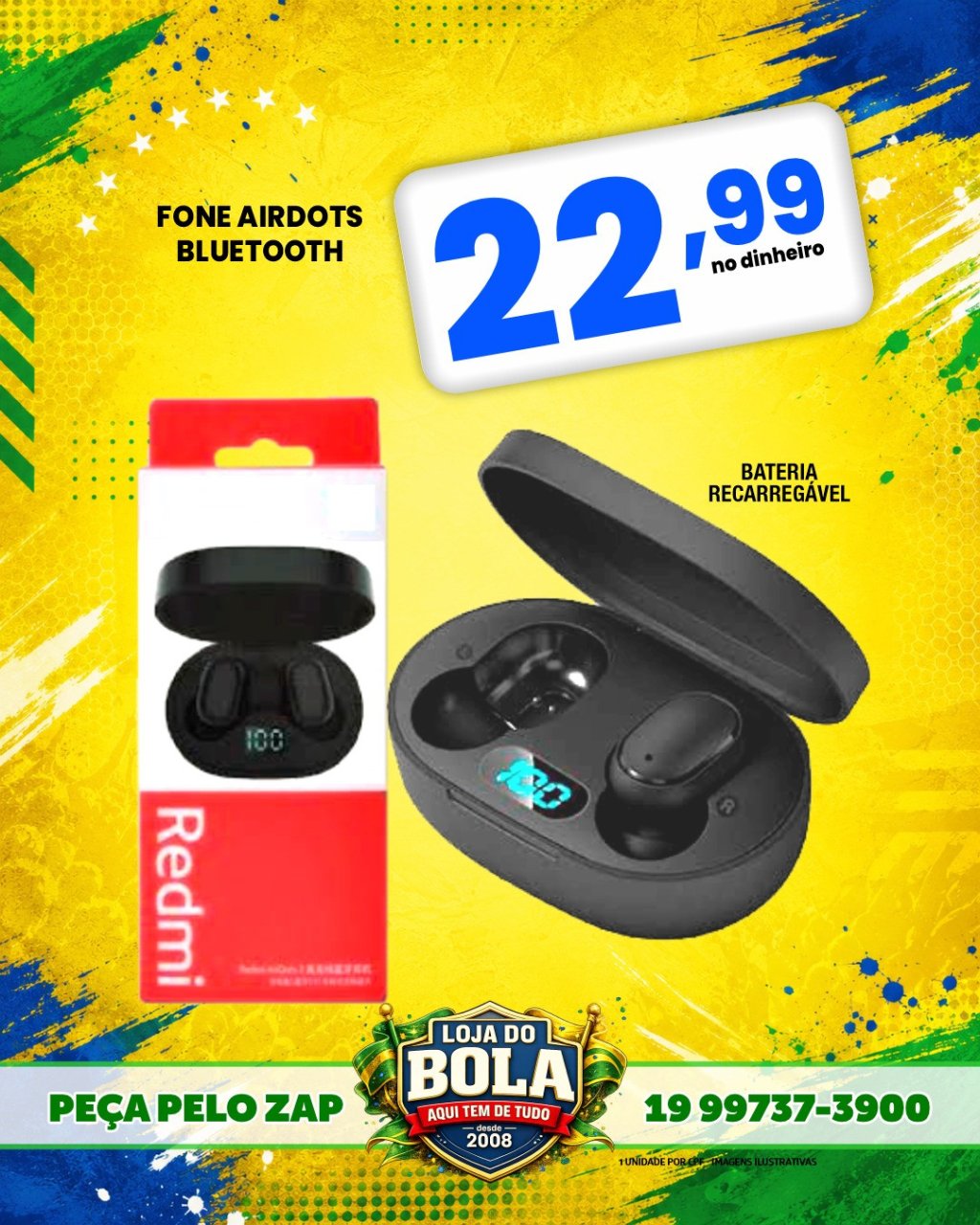 FONE BLUETOOTH AIR DOTS