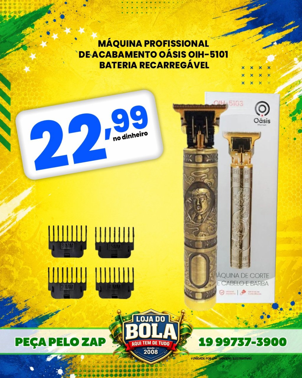 MAQUINA DE CABELO - DRAGÃO 