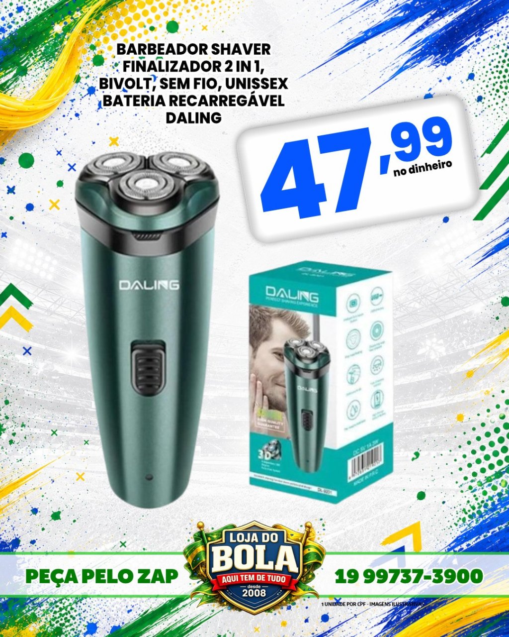 BARBEADOR E FINALIZADOR 2 EM 1