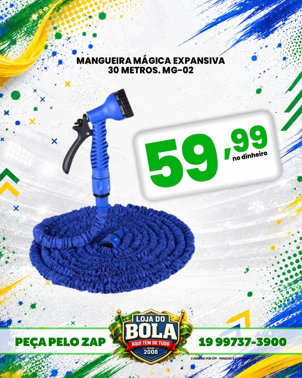 MANGUEIRA MÁGICA EXPANSIVA 30M