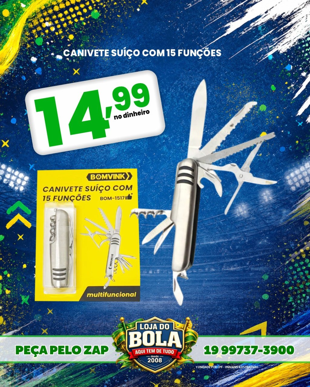 CANIVETE SUIÇO 