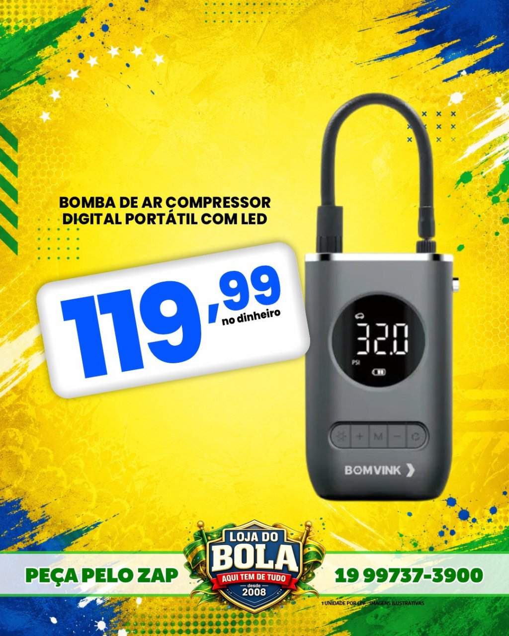 BOMBA COMPRESSOR DIGITAL