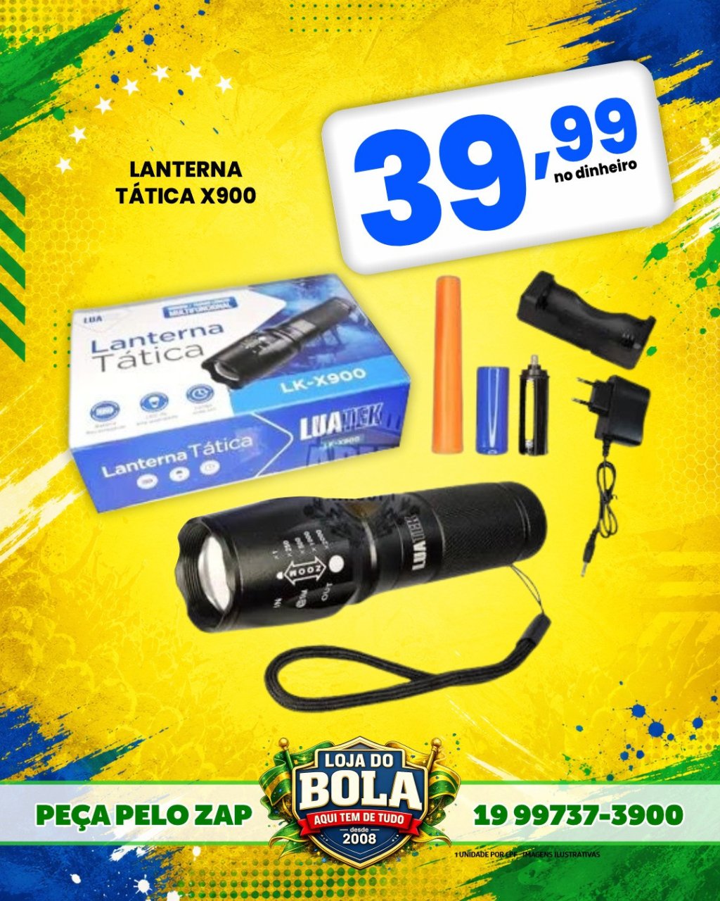 LANTERNA TÁTICA X900