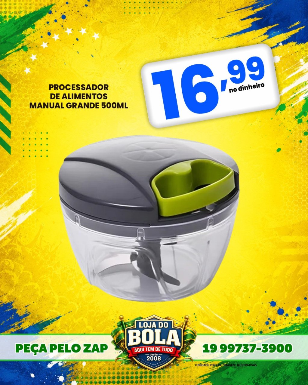 PROCESSADOR  DE ALIMENTOS MANUAL