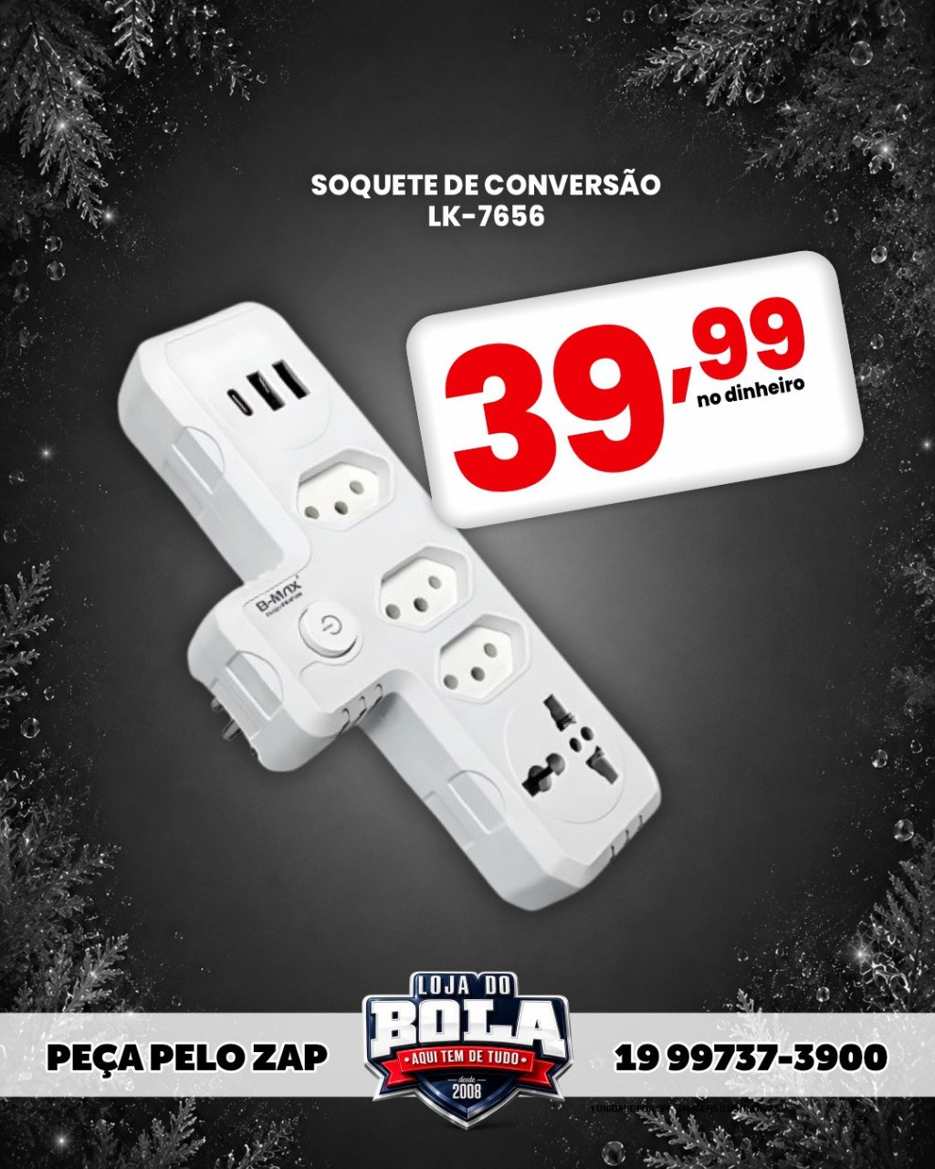 SOQUETE DE CONVERSÃO  LK-7656