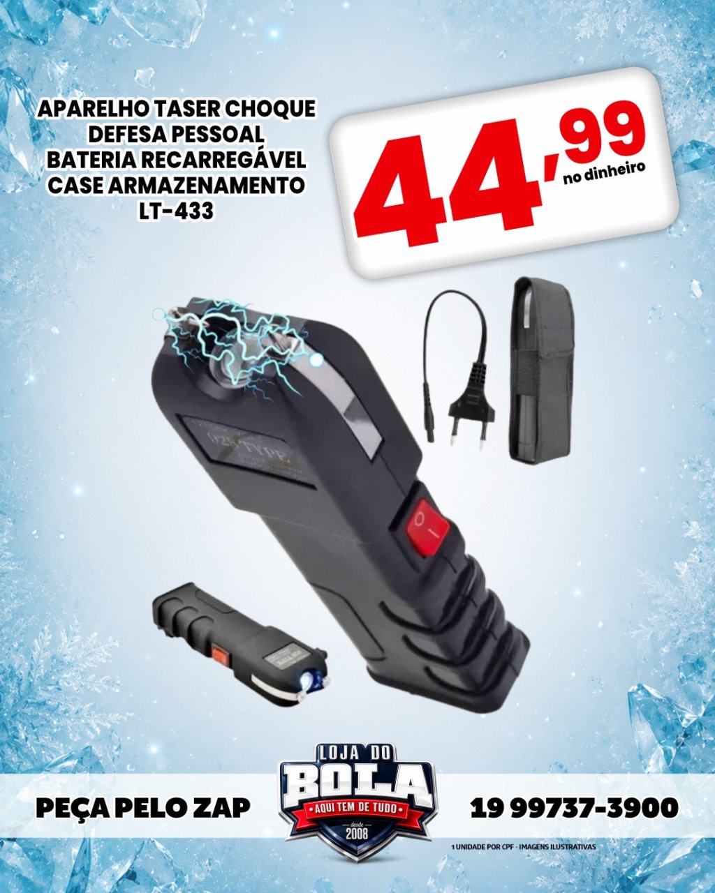 TASER DE CHOQUE
