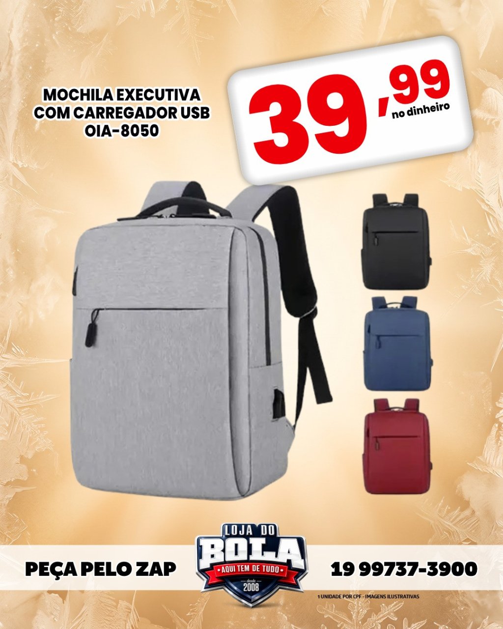 MOCHILA EXECUTIVA 