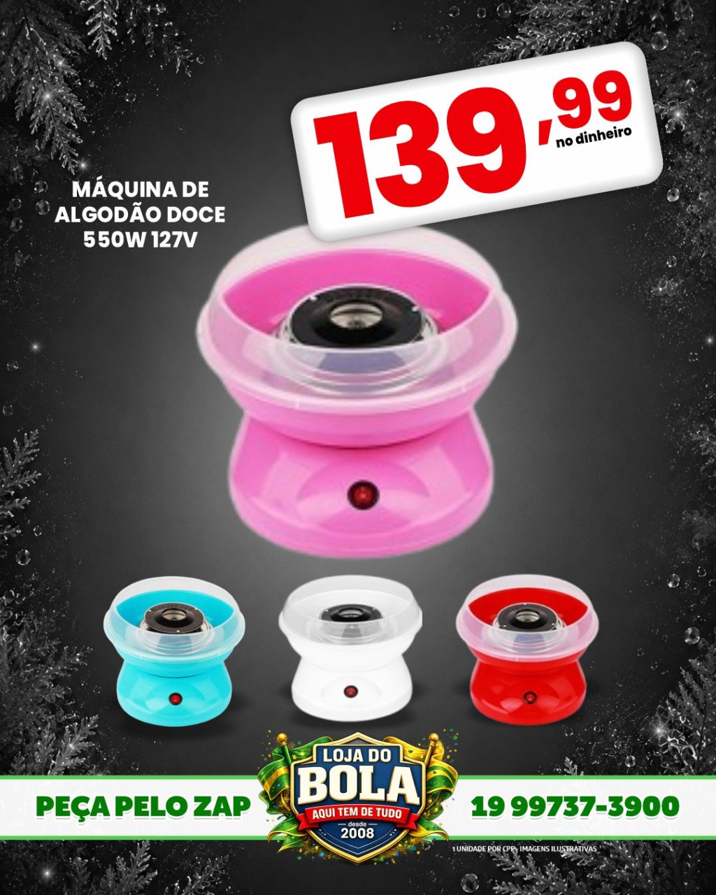 MAQUINA DE ALGODÃO DOCE