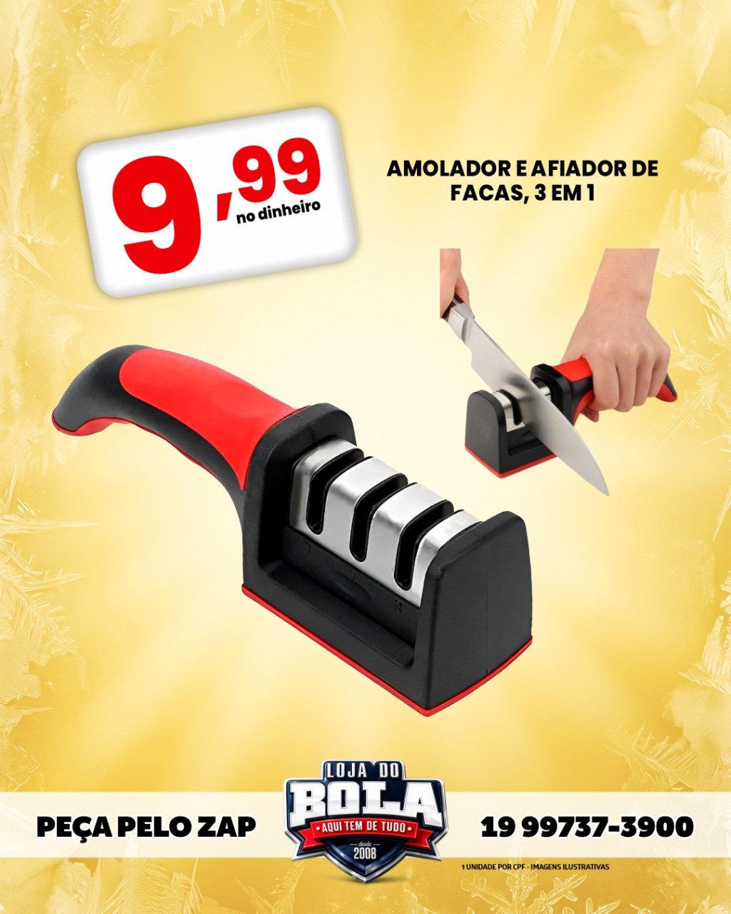 AMOLADOR DE FACA