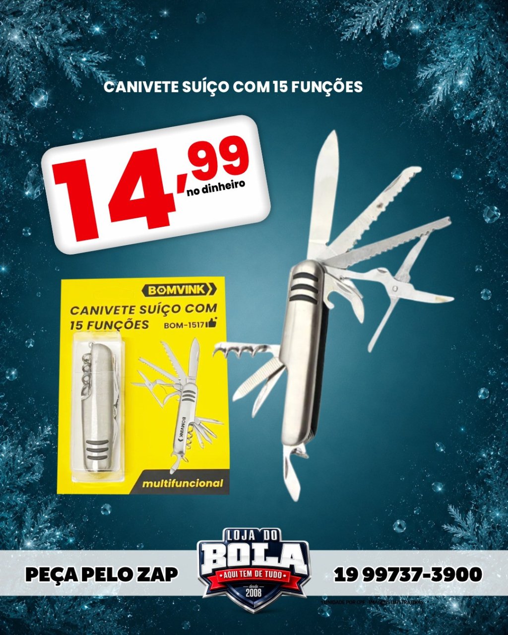 CANIVETE SUIÇO 