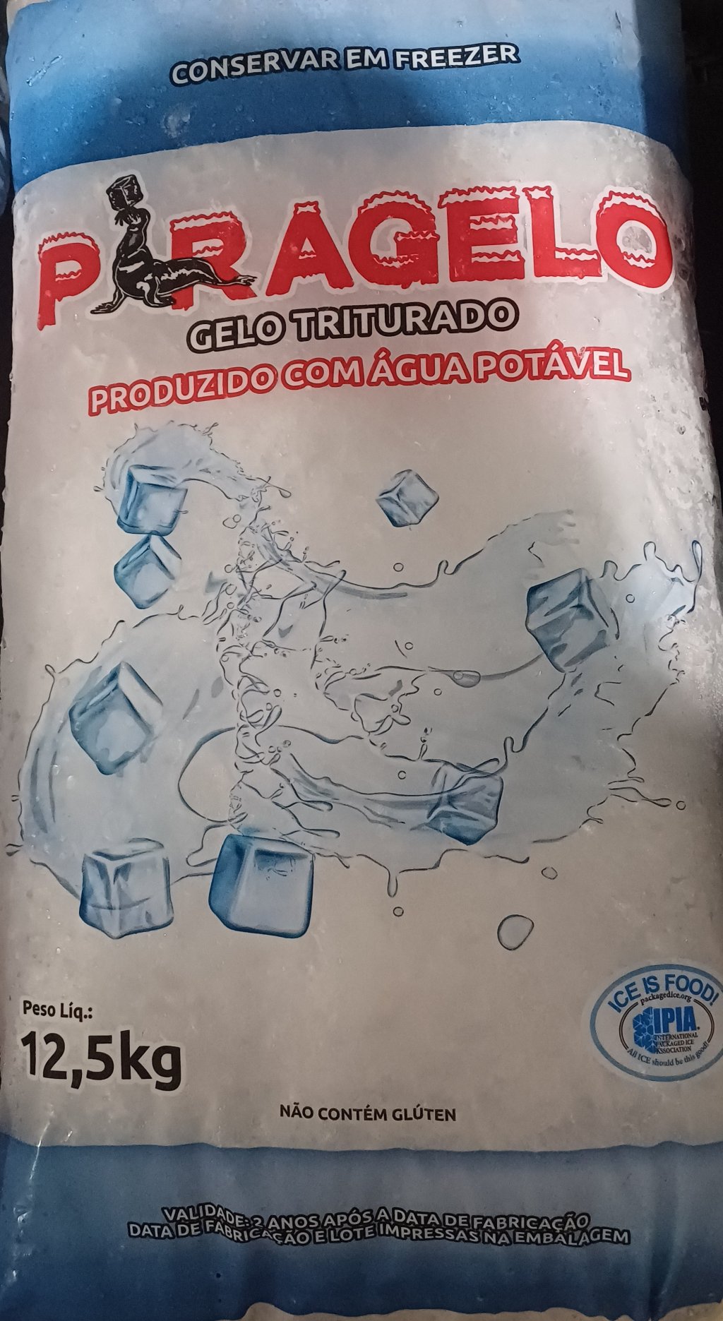 Gelo triturado 12.5kg