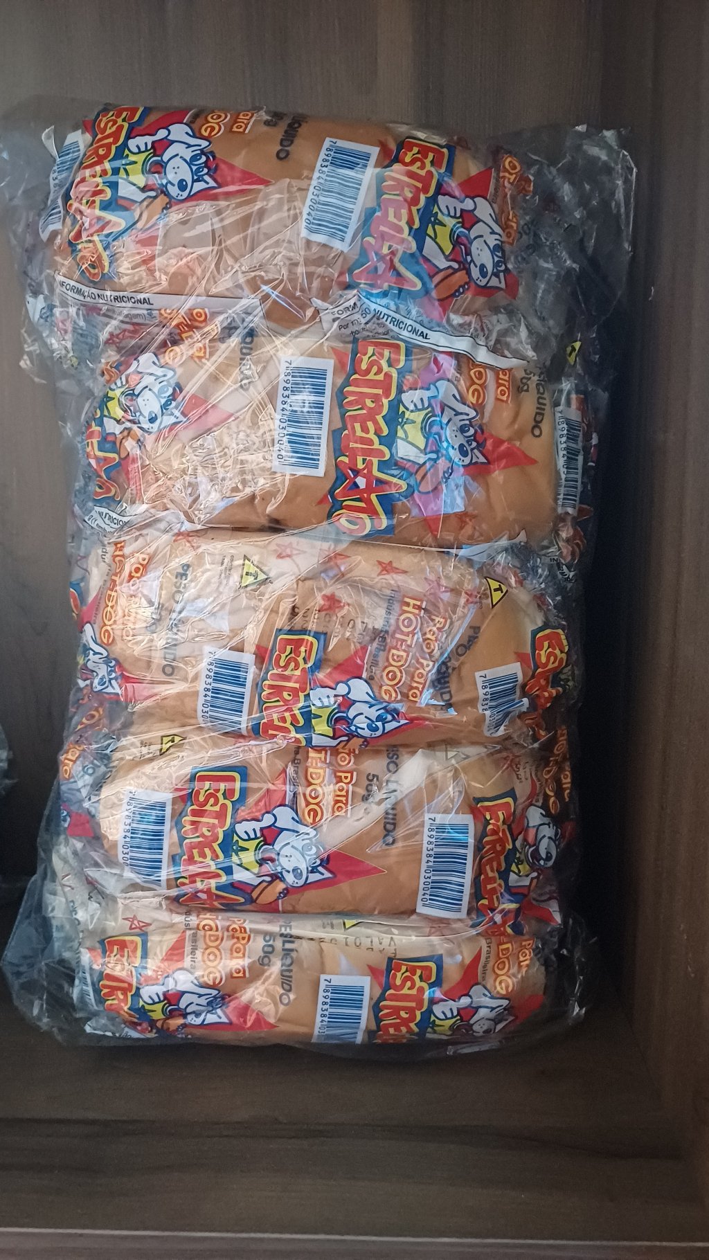 Pão para Hot-Dog 
