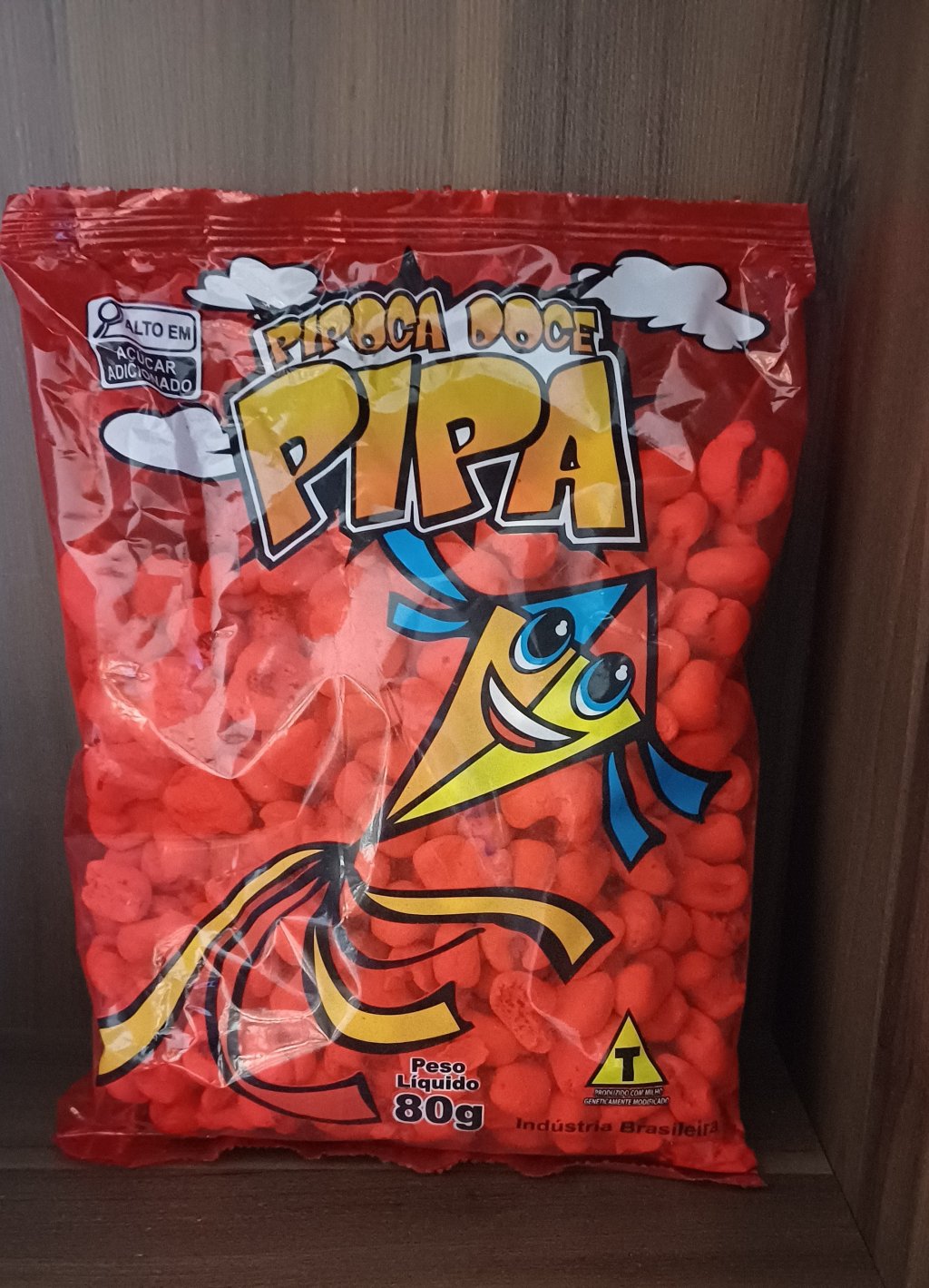 Pipoca Pipa 80g 