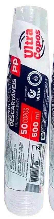 Copo descartavel 500ml 