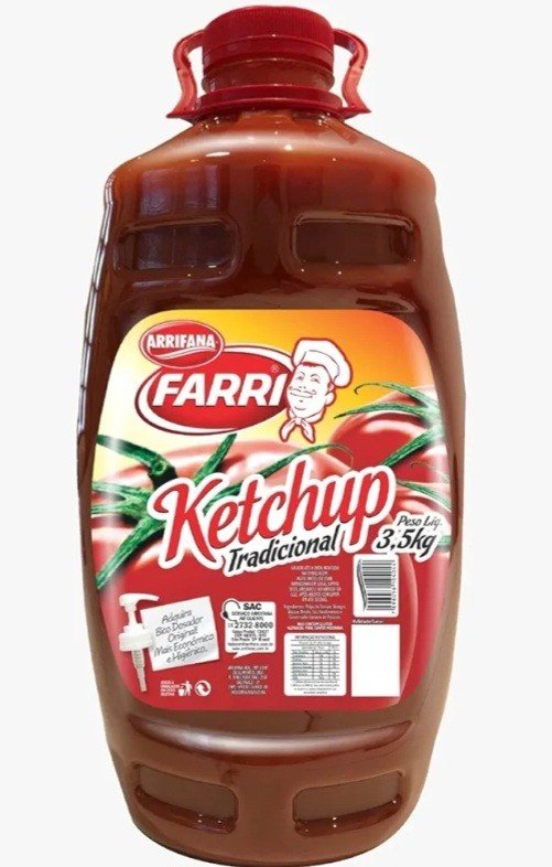 Ketchup tradicional 3,5kg