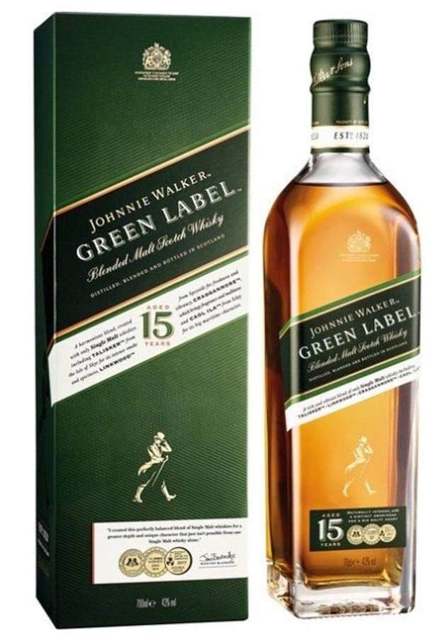 Whisky Green label 750ml 
