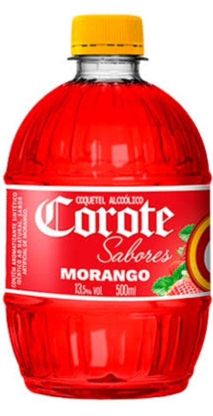 Corote morango 500ml 
